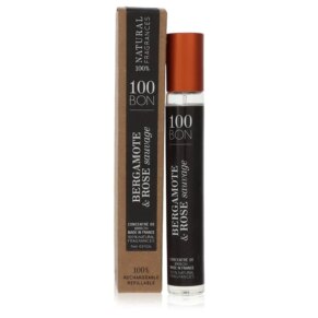 100 Bon Bergamote & Rose Sauvage Mini Concentree De Parfum (Unisex Refillable) 0,5 oz chính hãng 100 Bon