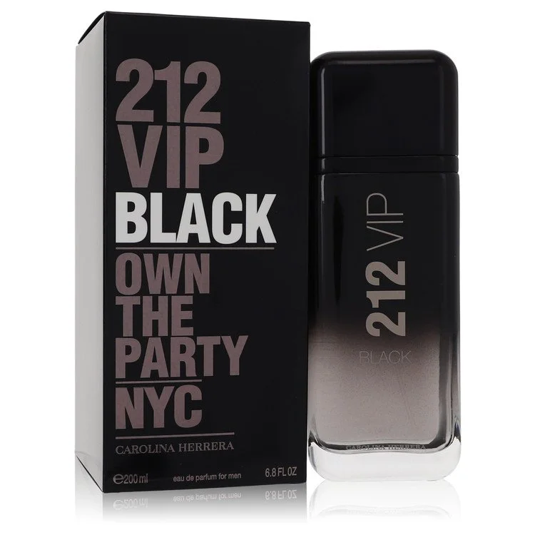212 Vip Black Eau De Parfum (EDP) Spray 200 ml (6