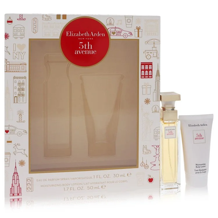 5Th Avenue Gift Set: 30 ml (1 oz) Eau De Parfum (EDP) Spray + 50 ml (1,7 oz) Body Lotion chính hãng Elizabeth Arden