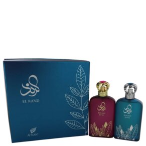 Afnan El Rand Gift Set: El Rand Femme 100 ml (3,4 oz) Eau De Parfum (EDP) Spray + 100 ml (3,4 oz) El Rand Homme Eau De Parfum (EDP) Spray chính hãng Afnan