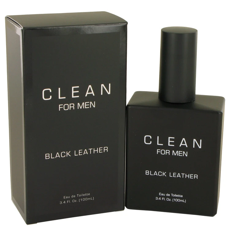 Clean Black Leather Eau De Toilette (EDT) Spray 100 ml (3,4 oz) chính hãng Clean