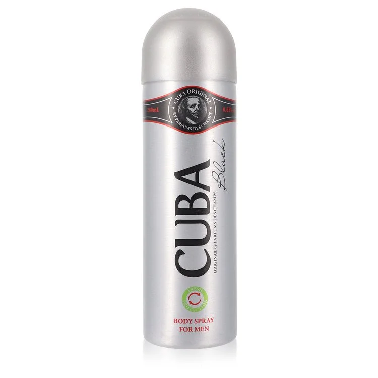 Cuba Black Body Spray 6,6 oz chính hãng Fragluxe