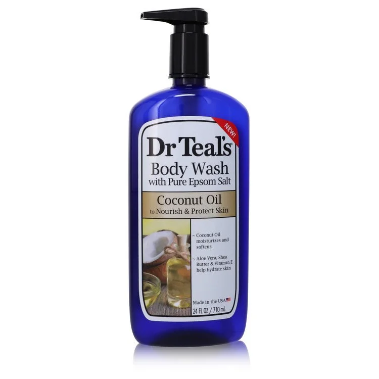 Dr Teal's Body Wash With Pure Epsom Salt Body Wast with pure epsom salt with Coconut oil 24 oz chính hãng Dr Teal's