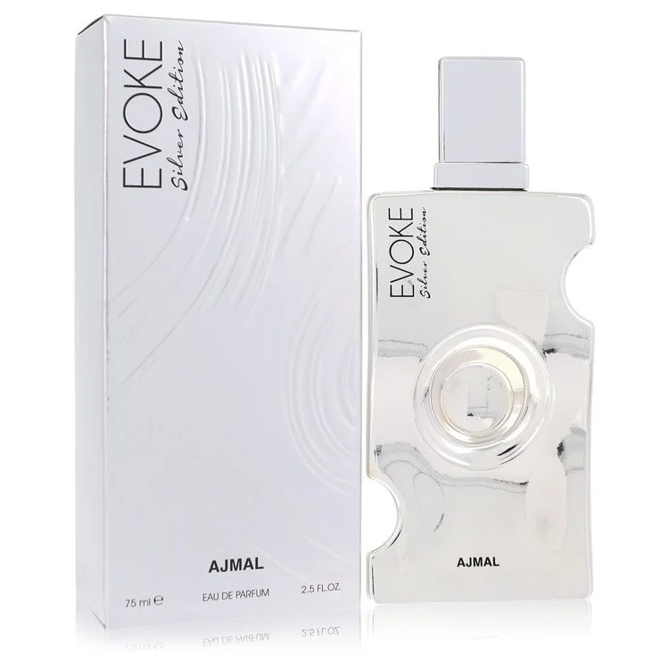 Evoke Silver Edition Eau De Parfum (EDP) Spray 75 ml (2,5 oz) chính hãng Ajmal