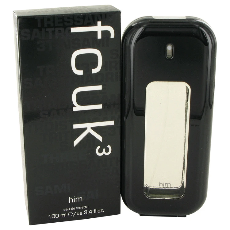 Fcuk 3 Eau De Toilette (EDT) Spray 100 ml (3,4 oz) chính hãng French Connection