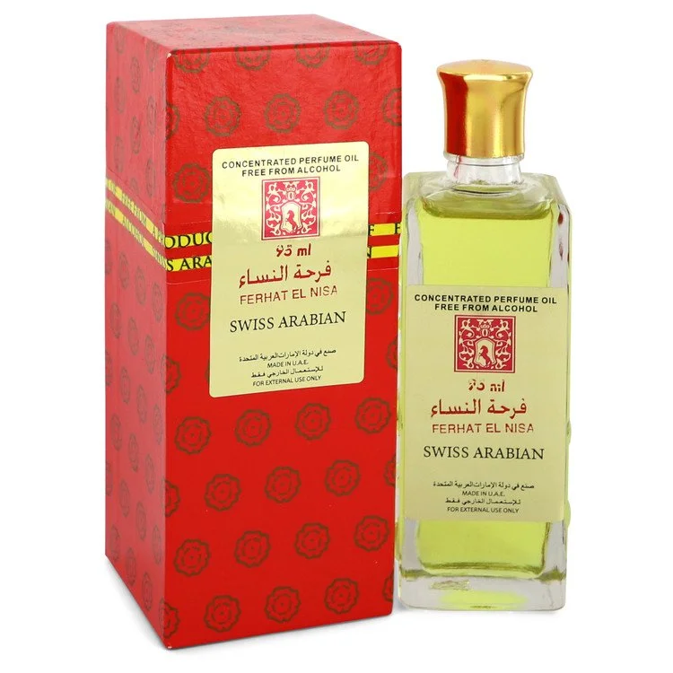 Ferhat El Nisa Concentrated Perfume Oil Free From Alcohol (Unisex) 3,2 oz chính hãng Swiss Arabian