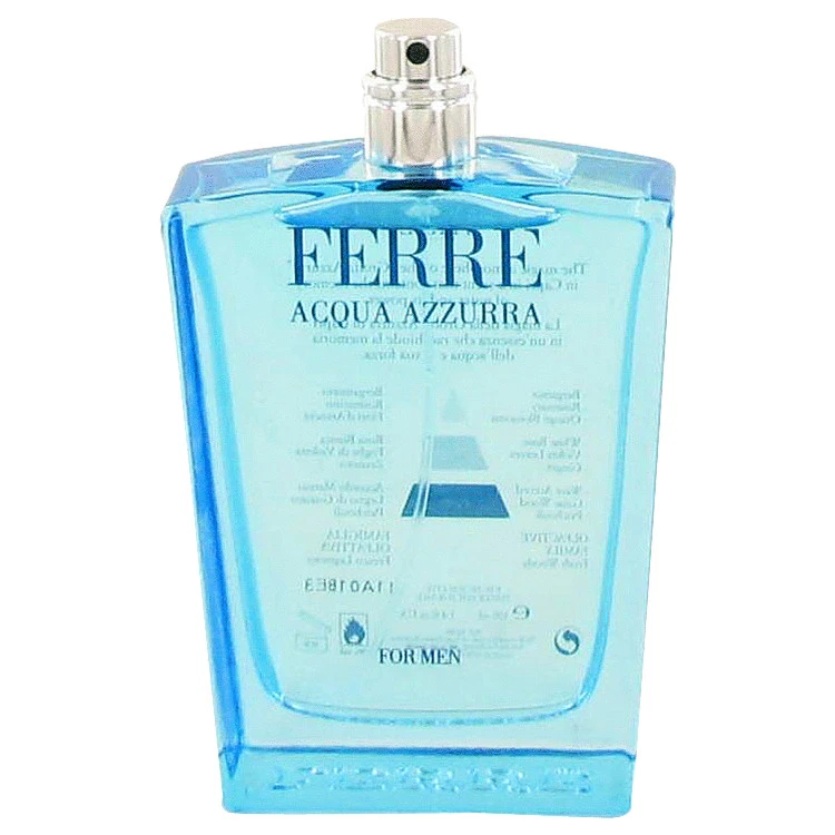 Ferre Acqua Azzurra Eau De Toilette (EDT) Spray (Tester) 100 ml (3,4 oz) chính hãng Gianfranco Ferre