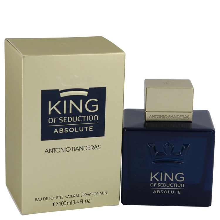 King Of Seduction Absolute Eau De Toilette (EDT) Spray 100 ml (3,4 oz) chính hãng Antonio Banderas