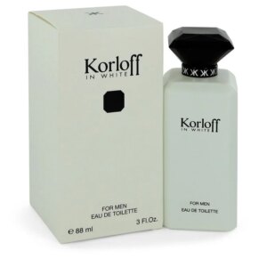 Korloff In White Eau De Toilette (EDT) Spray 3 oz (90 ml) chính hãng Korloff