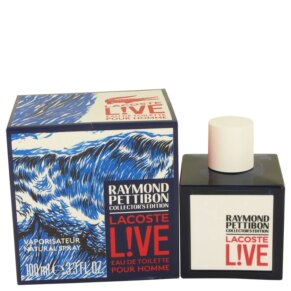 Lacoste Live Eau De Toilette (EDT) Spray (Limited Edition Raymond Pettibon Bottle) 100 ml (3,4 oz) chính hãng Lacoste