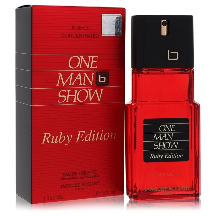 One Man Show Ruby Eau De Toilette (EDT) Spray 100 ml (3,3 oz) chính hãng Jacques Bogart