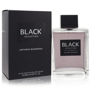 Seduction In Black Eau De Toilette (EDT) Spray 200 ml (6,8 oz) chính hãng Antonio Banderas