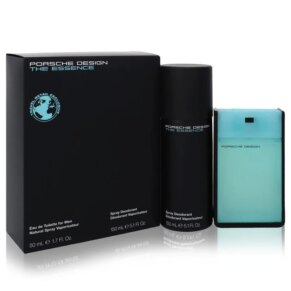 The Essence Gift Set: 50 ml (1,7 oz) Eau De Toilette (EDT) Spray + 5,1 oz (150 ml) Deodorant Spray chính hãng Porsche