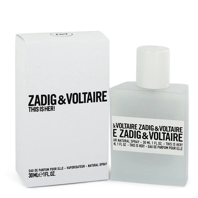 This Is Her Eau De Parfum (EDP) Spray 30 ml (1 oz) chính hãng Zadig & Voltaire