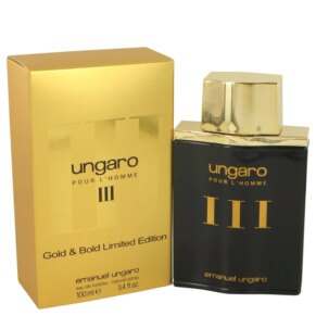 Ungaro Iii Eau De Toilette (EDT) spray (Gold & Bold Limited Edition) 100 ml (3,4 oz) chính hãng Ungaro