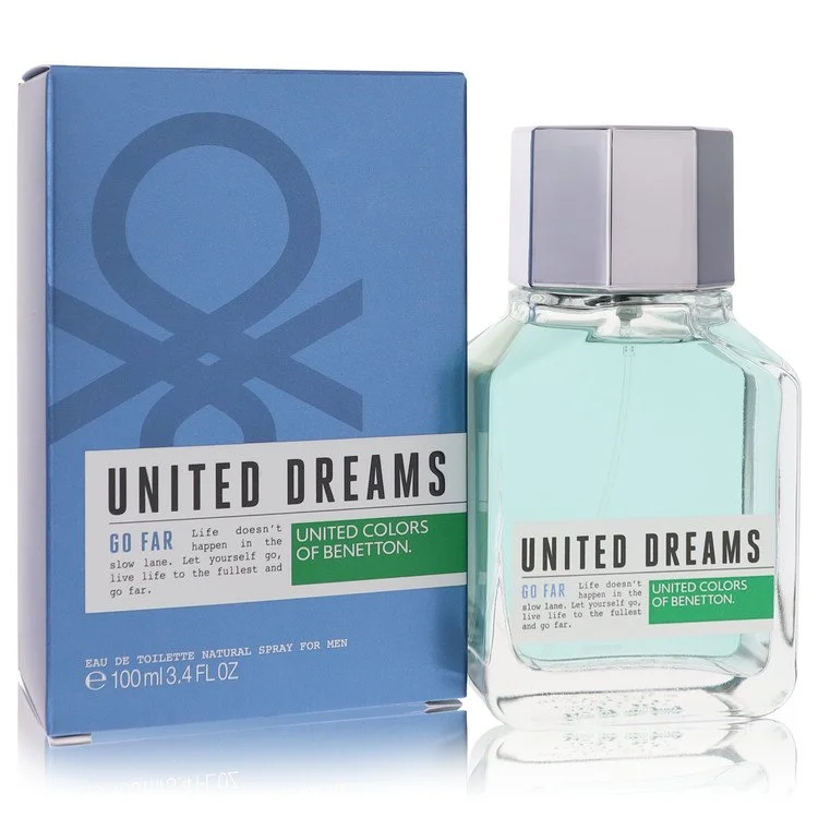 United Dreams Go Far Eau De Toilette (EDT) Spray 100 ml (3,4 oz) chính hãng Benetton