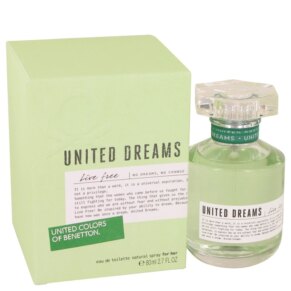 United Dreams Live Free Eau De Toilette (EDT) Spray 2,7 oz chính hãng Benetton