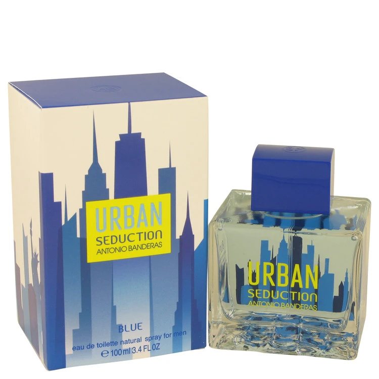 Urban Seduction Blue Eau De Toilette (EDT) Spray 100 ml (3,4 oz) chính hãng Antonio Banderas