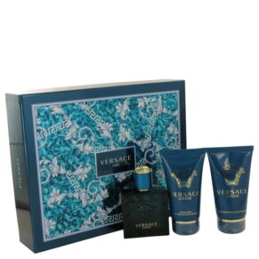 Versace Eros Gift Set: 50 ml (1,7 oz) Eau De Toilette (EDT) Spray + 1,7 Shower Gel + 50 ml (1,7 oz) After Shave Balm chính hãng Versace