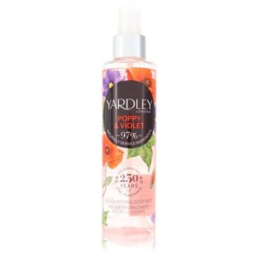 Yardley Poppy & Violet Body Mist 200 ml (6,8 oz) chính hãng Yardley London
